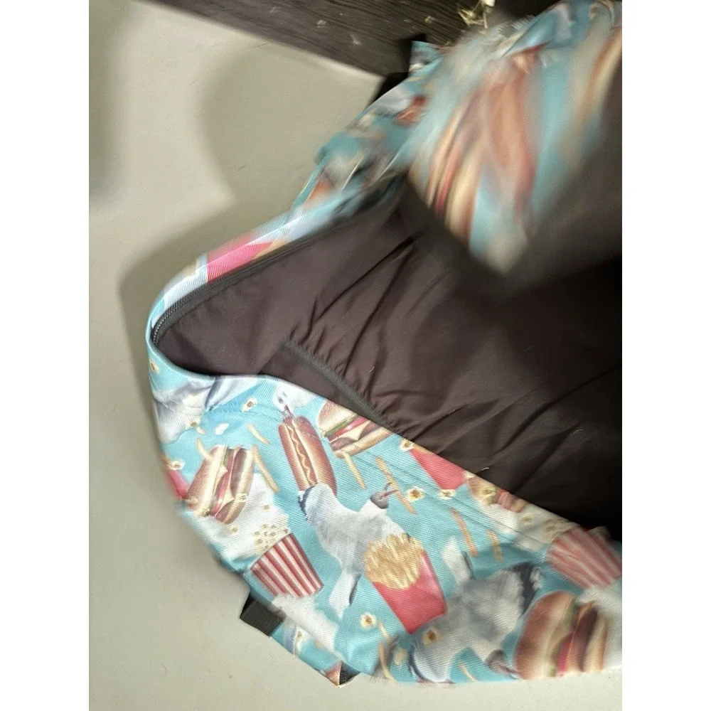 TWO LEFT FEET BACKPACK - BIRD‎ FEED (BIG 17X12X6 NWT
